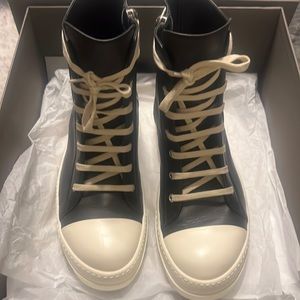 Rick Owens high top sneakers